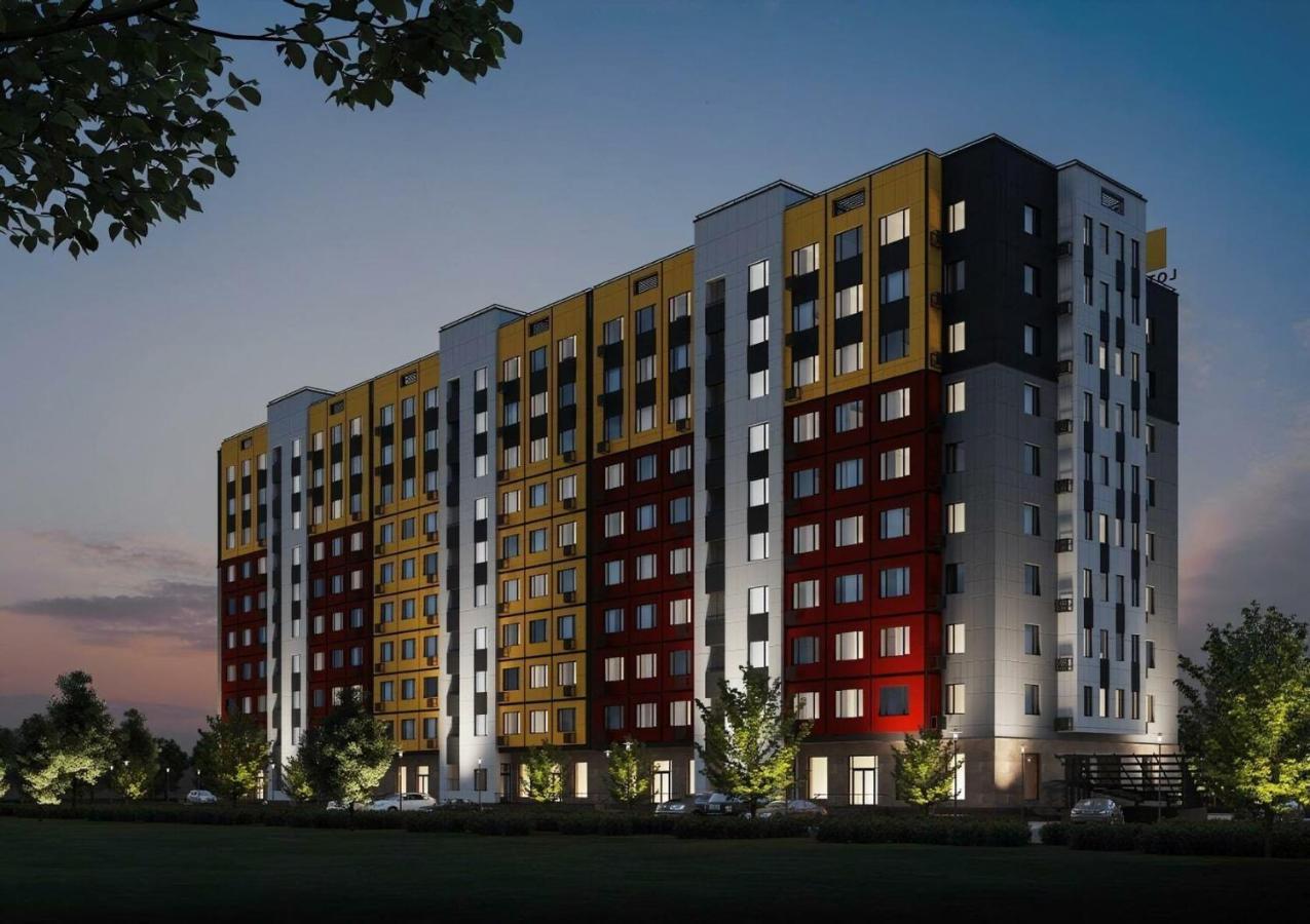 Апартаменты Жк Lotus Terrace Almatî Exterior foto